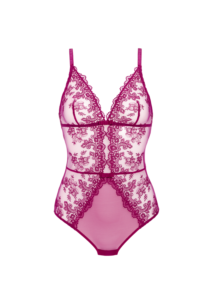 Passion Bodysuit - Desire Pink