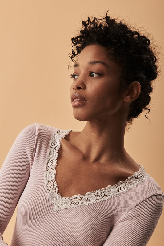 Wool and Silk Long Sleeve Shirt