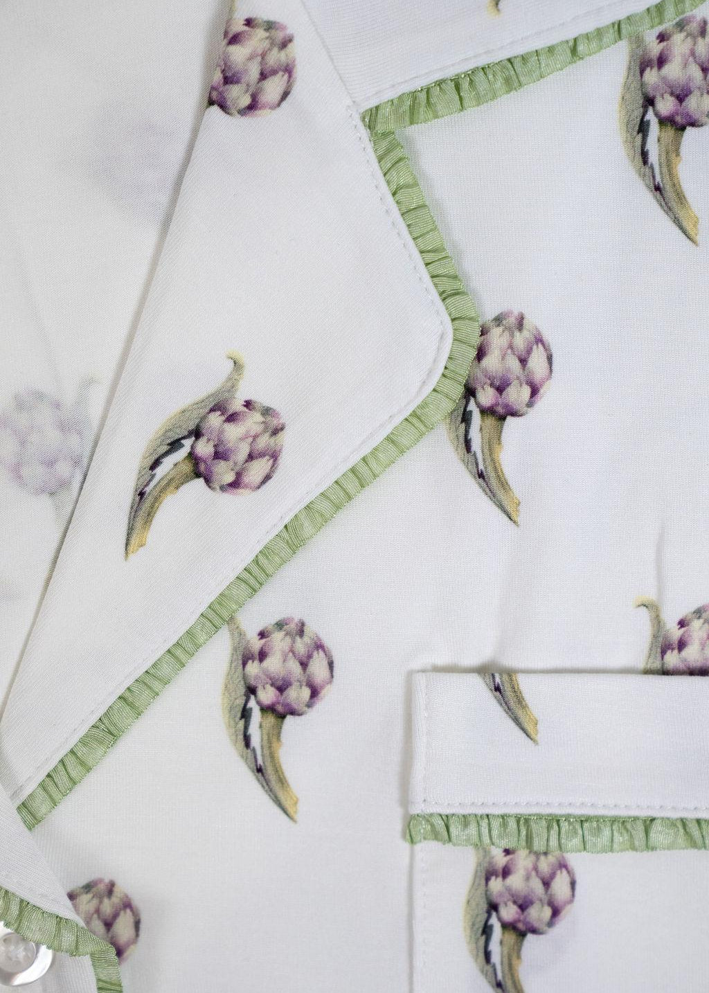 Jolene Short PJ Set - Artichoke