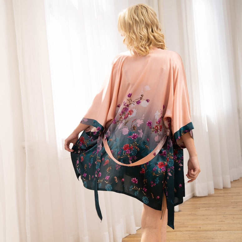 Classic Kimono Winter Garden