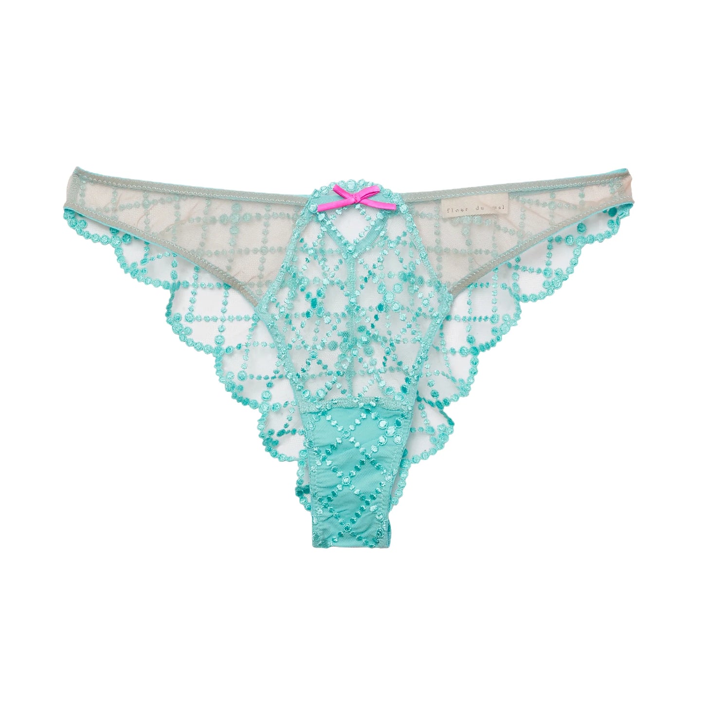 Dotty Grid Cheeky Bikini