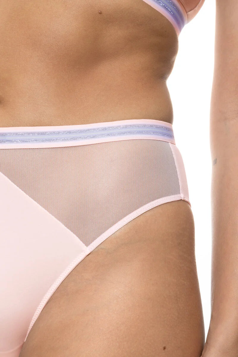 High-waisted briefs Serie Poetry Sheer