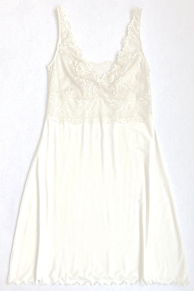 Home Built Up Chemise - Ivory
