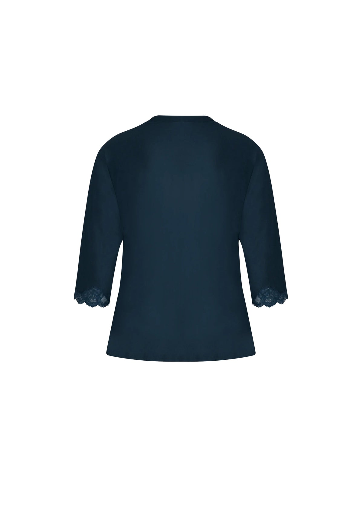Simply Perfect T-Shirt With 3/4 Sleeves - Bleu
