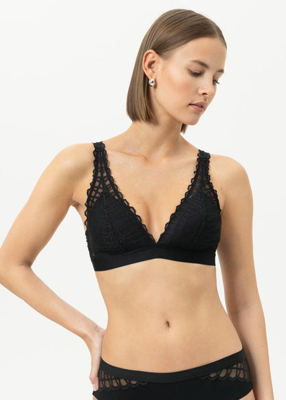 Serie Poetry Bralette - Black