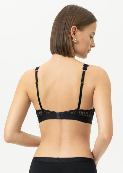 Serie Poetry Bralette - Black