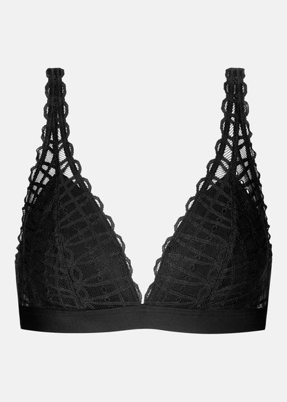 Serie Poetry Bralette - Black