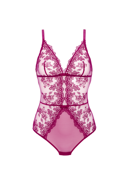 Passion Bodysuit - Desire Pink