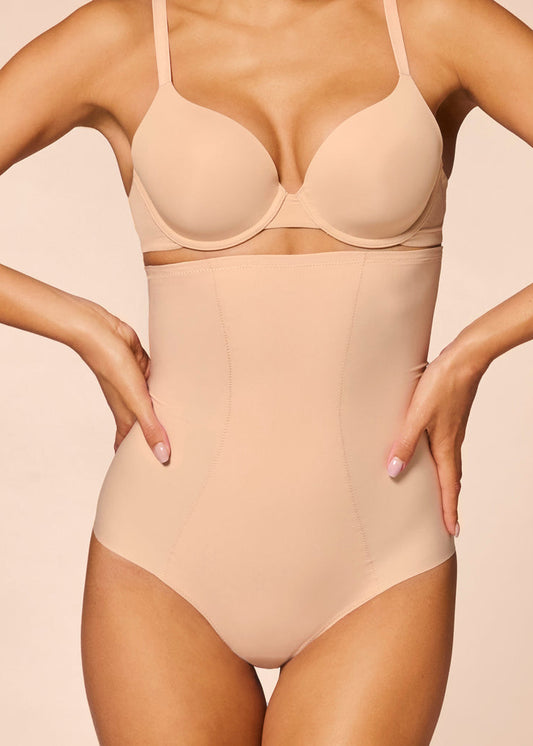 Story High Waist Control Brief - Peau Rose
