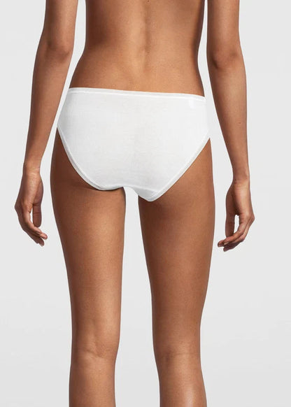 Mid Rise Bikini - Ivory