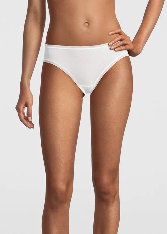 Mid Rise Bikini - Ivory