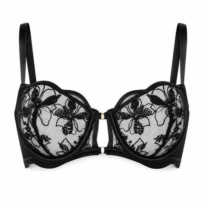 Lettre D'Amour Unlined Bra - Black