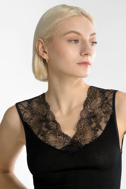 Cotton Lace Tank