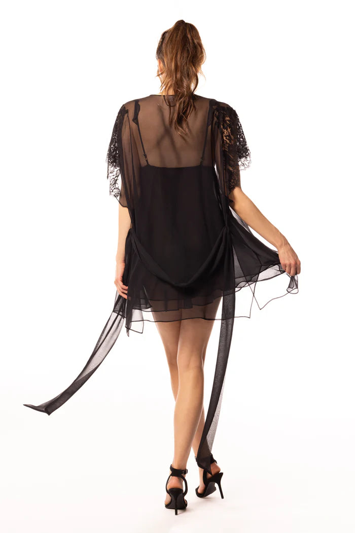 Diva Short Chiffon Wrap