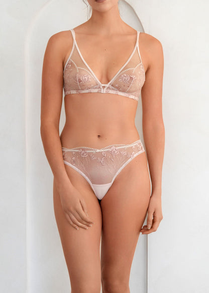 Boheme Bralette - Blush
