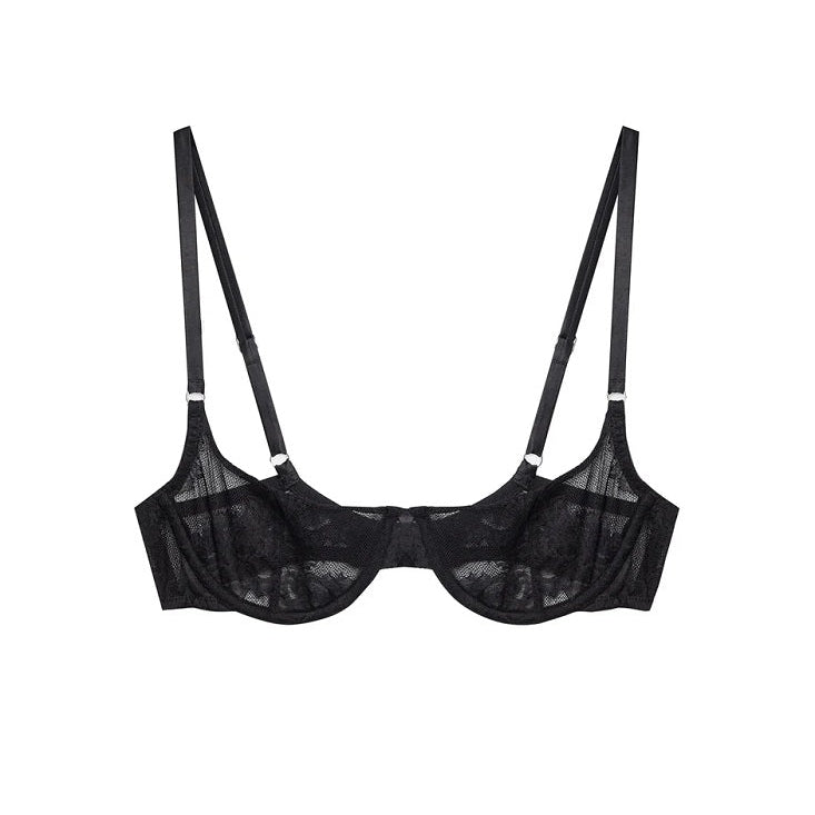 Bouquet Lace Scooped Bra