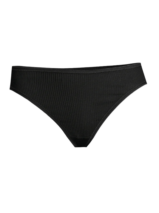 Mercerised Cotton Brief - Black