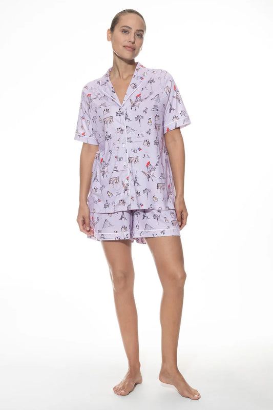 France Sensation Short Pajamas