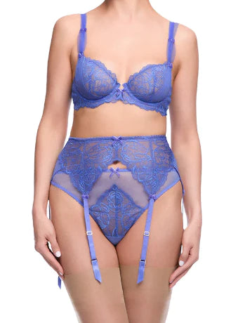 Gwendoline Suspender Periwinkle