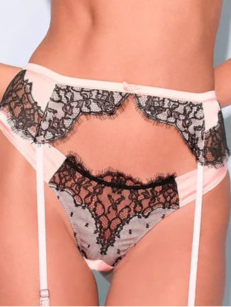 Iris Lace Thong