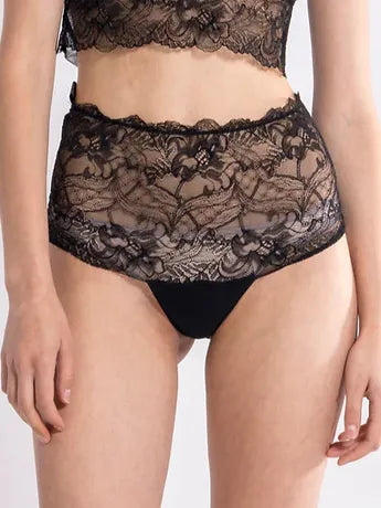 Lace High-Waist Brief