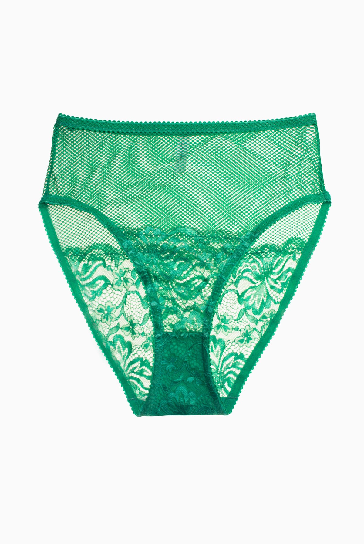 Lena High Waist Brief - Apple