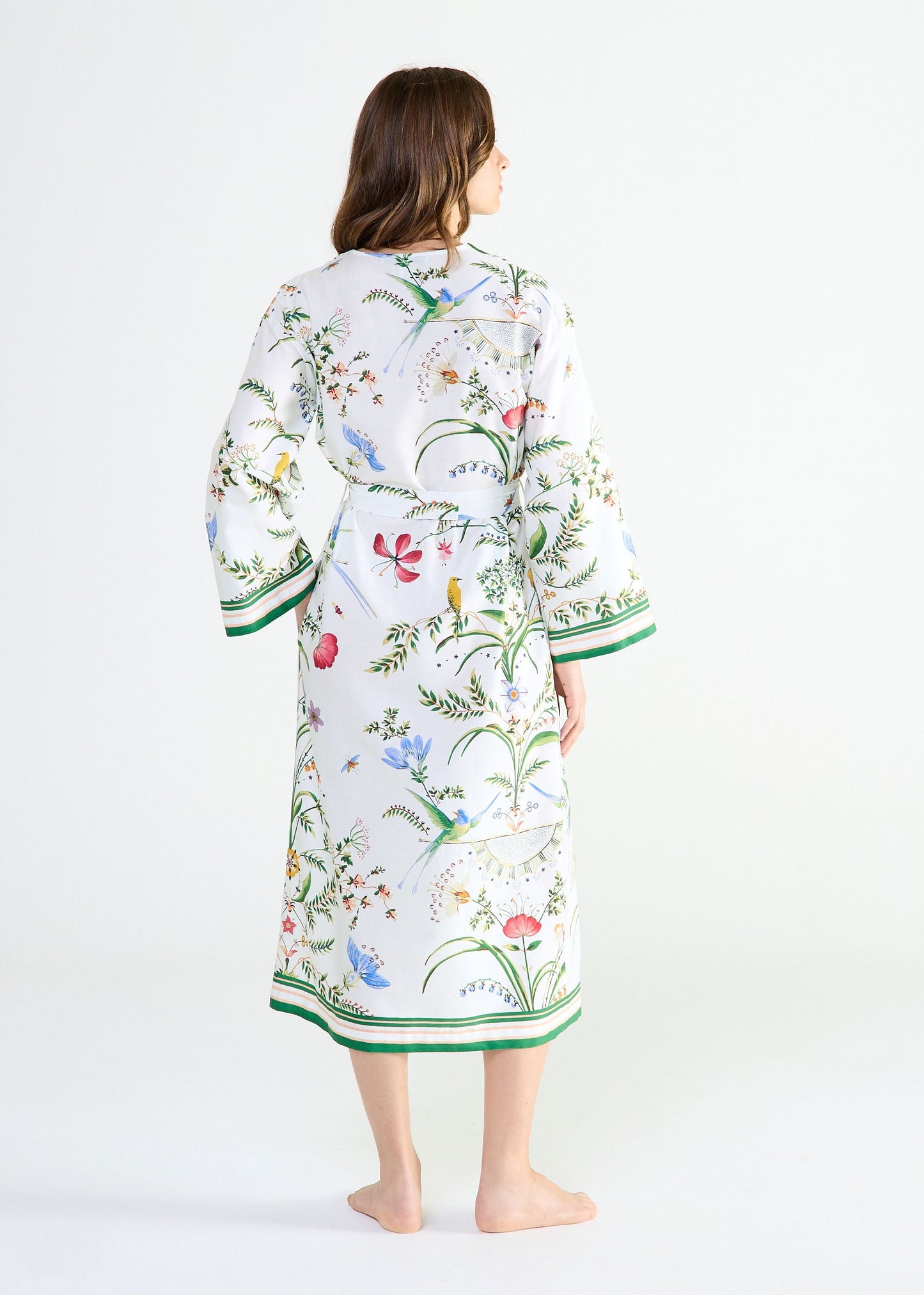 Botanic Robe - Blanc