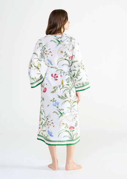 Botanic Robe - Blanc