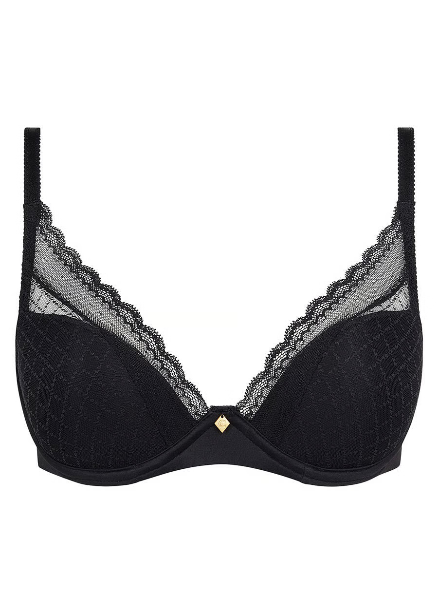 Norah Chic Plunge T-Shirt Bra - Black