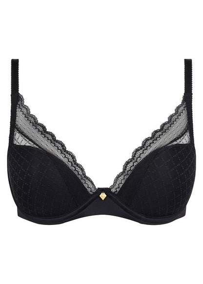 Norah Chic Plunge T-Shirt Bra - Black