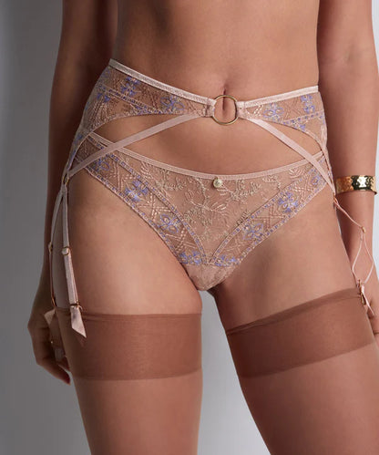 Sound of Heart Suspender Belt