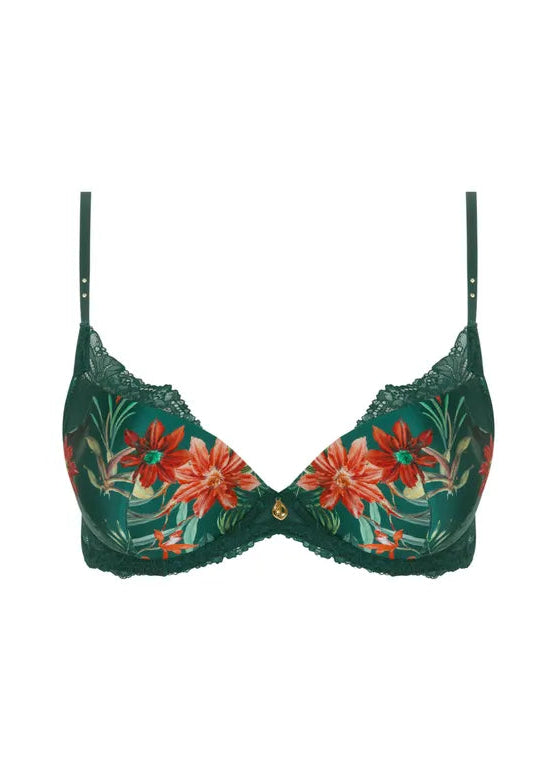 Tropique En Fleurs Contour Bra - Nature Tropic