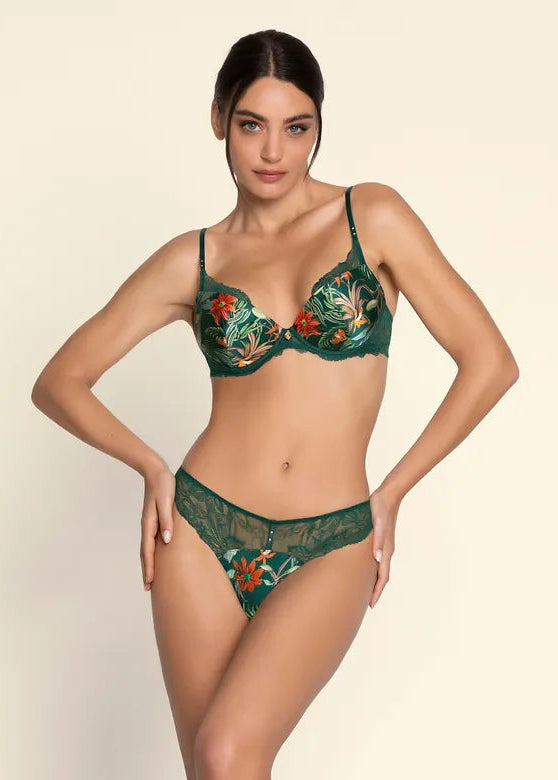 Tropique En Fleurs Contour Bra - Nature Tropic