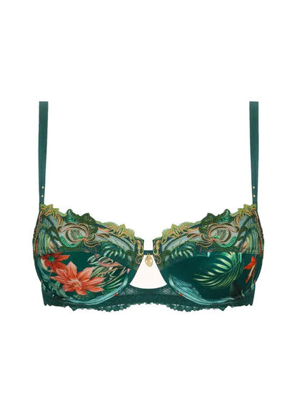 Tropique En Fleurs Demi Cup Bra - Nature Tropic