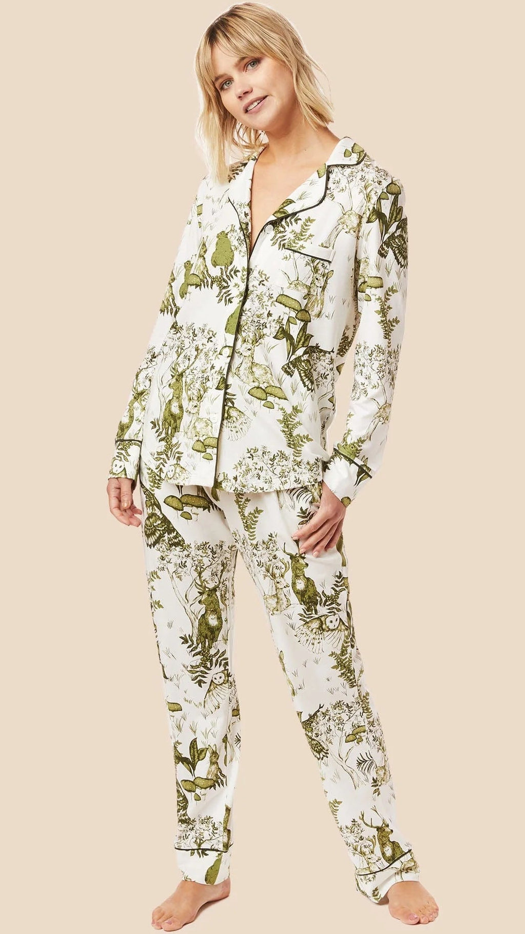 Woodside Long PJ Set
