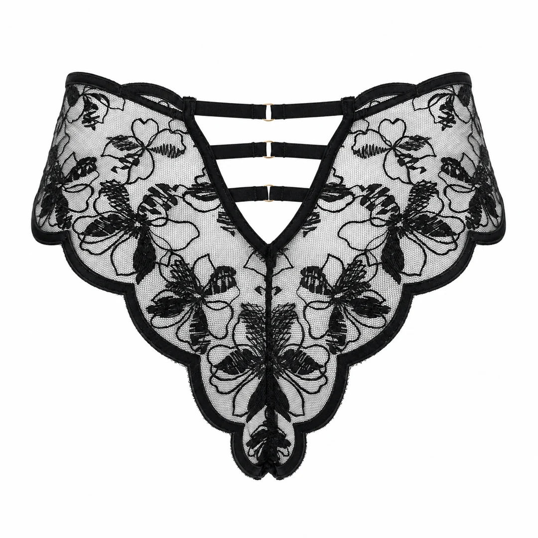 Lettre D'Amour Tanga - Black