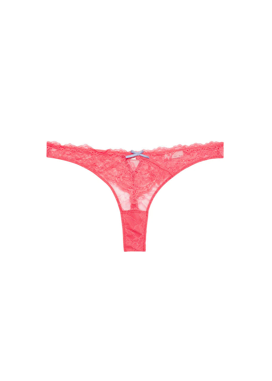Bianca Thong - Neon Coral