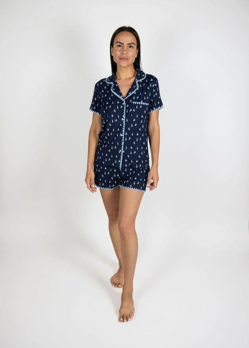 Short PJ Set - Boats