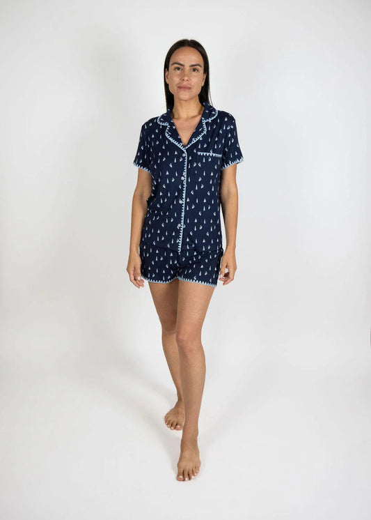 Short PJ Set - Boats