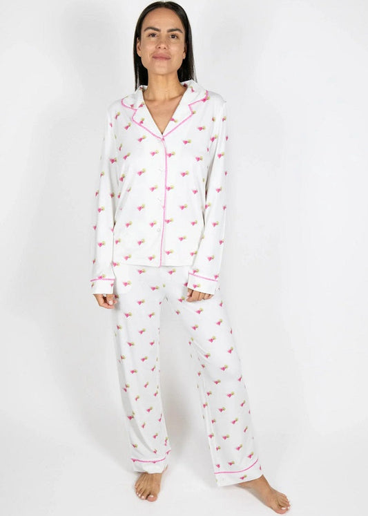 Grace Long PJ Set Cosmos