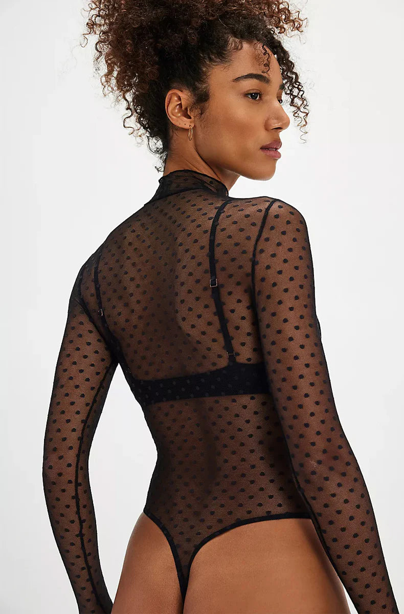 Coucou Amelia Bodysuit - Black