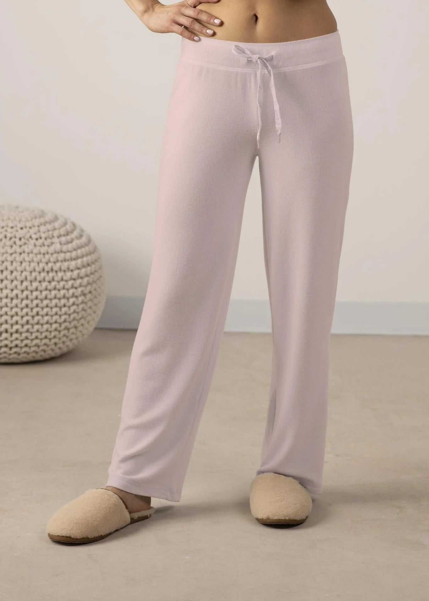 Cozy Wide Leg Pant/Crew Neck Set