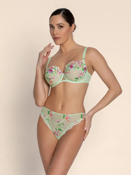 Libertine En Fleurs Demi Bra - Nature