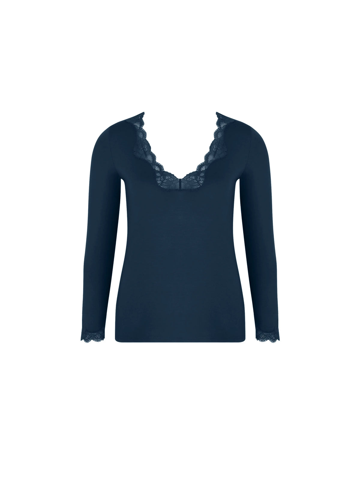 Simply Perfect Long Sleeve Top - Bleu