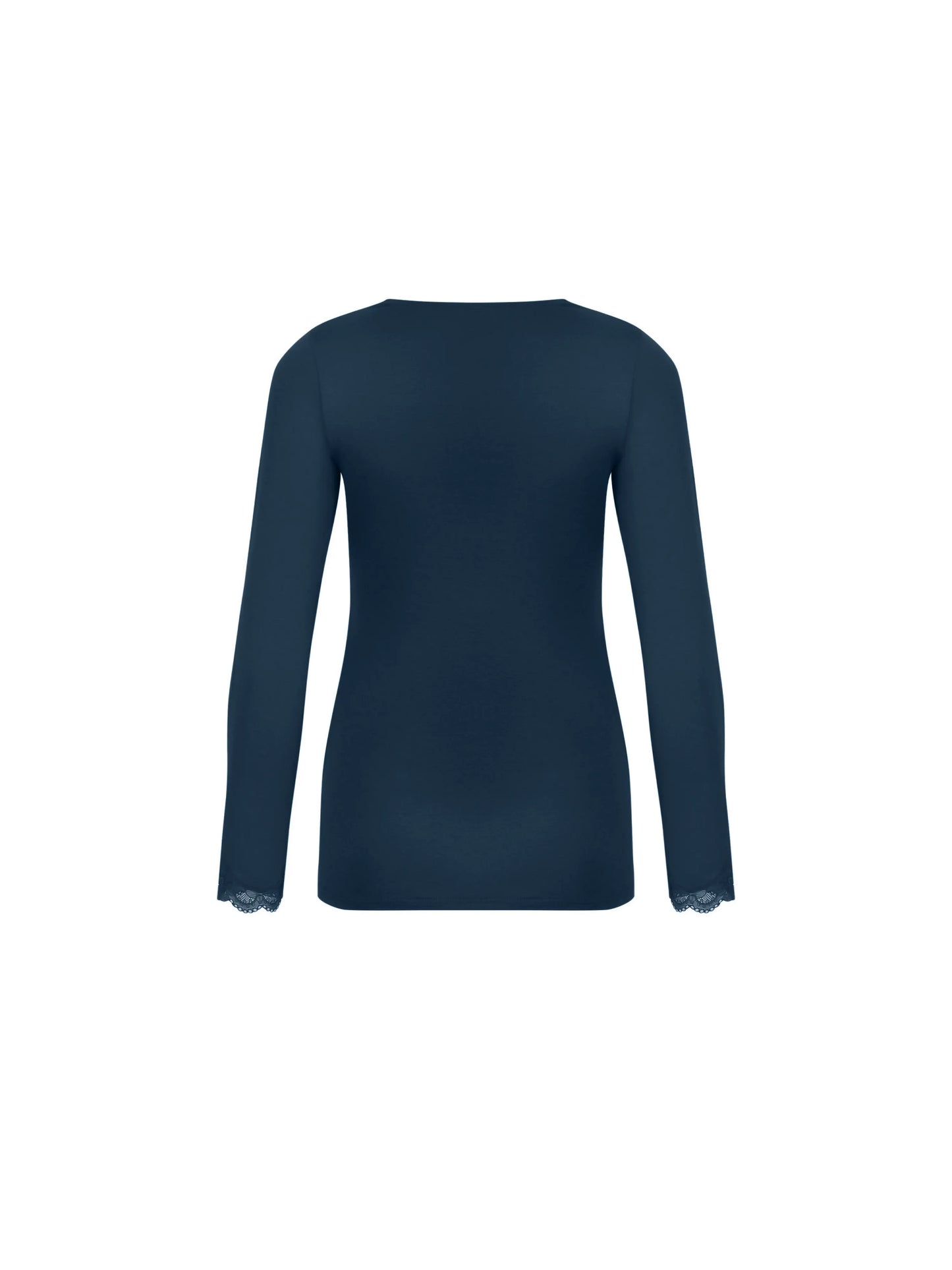 Simply Perfect Long Sleeve Top - Bleu