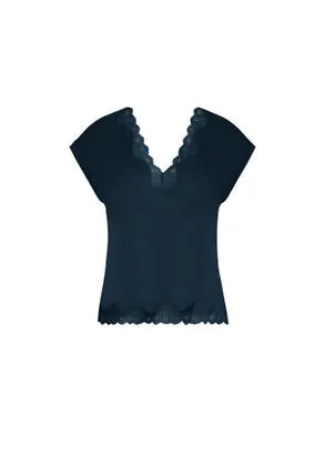 Simply Perfect Loose T-Shirt - Bleu
