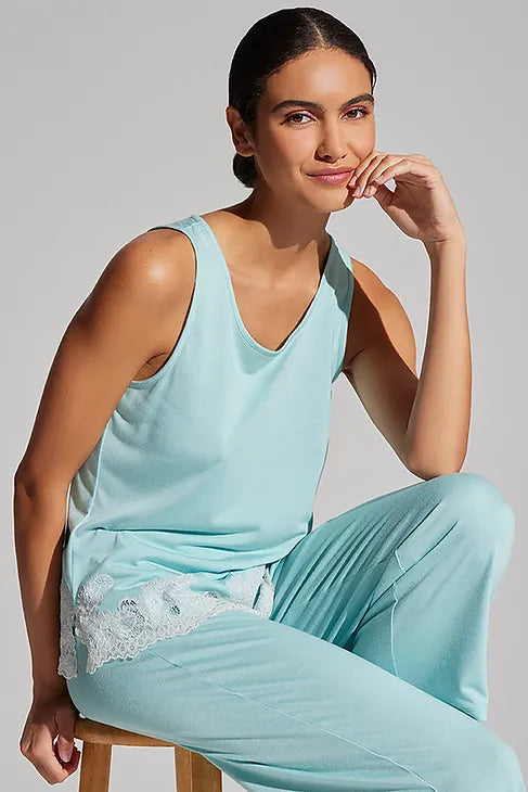 Luxe Shangri La Tank Pajama Set