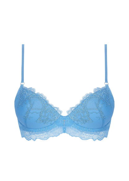 Sublime En Dentelle Contour Bra Azure