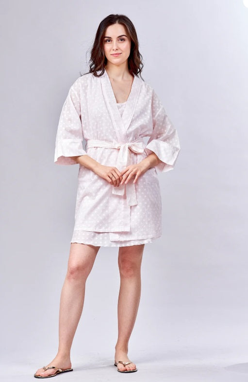 Short Kimono Robe