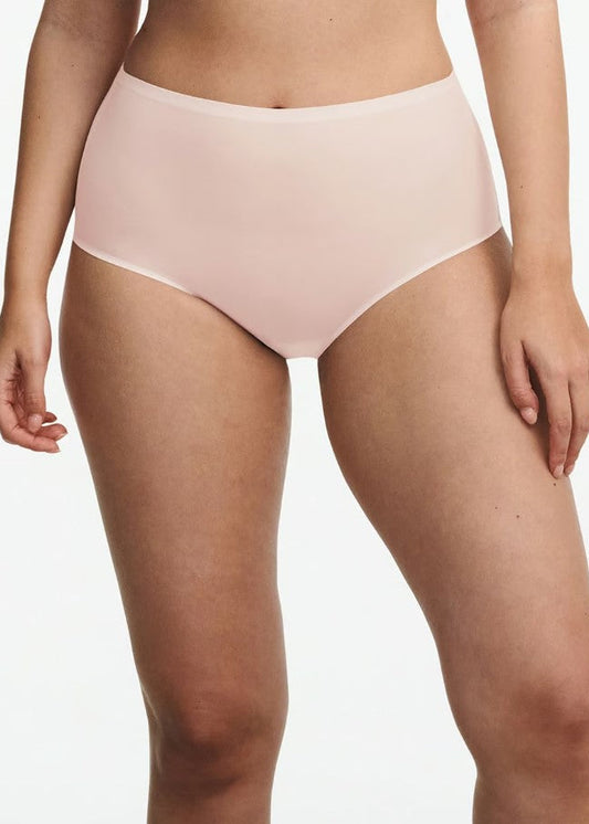 Soft Stretch Seamless High Waist Brief - Nude Blush